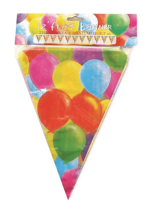 Σημαιακια Party Μπαλονια